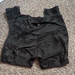 Lululemon Black Camo Leggings